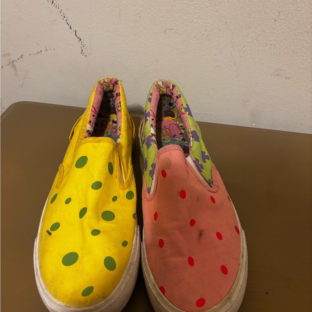 Ground Up SpongeBob Squarepants and Patrick Star Sneakers 8